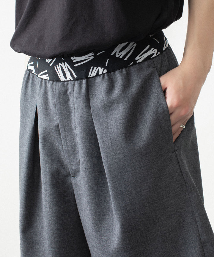 VEIN ヴェインの3/60 HIGH TWIST WOOL TRO EASY SHORTS - D.GRAYの公式通販サイトsession福岡セレクトショップ