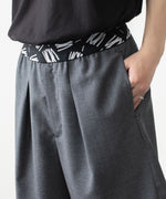 画像をギャラリービューアに読み込む, VEIN ヴェインの3/60 HIGH TWIST WOOL TRO EASY SHORTS - D.GRAYの公式通販サイトsession福岡セレクトショップ
