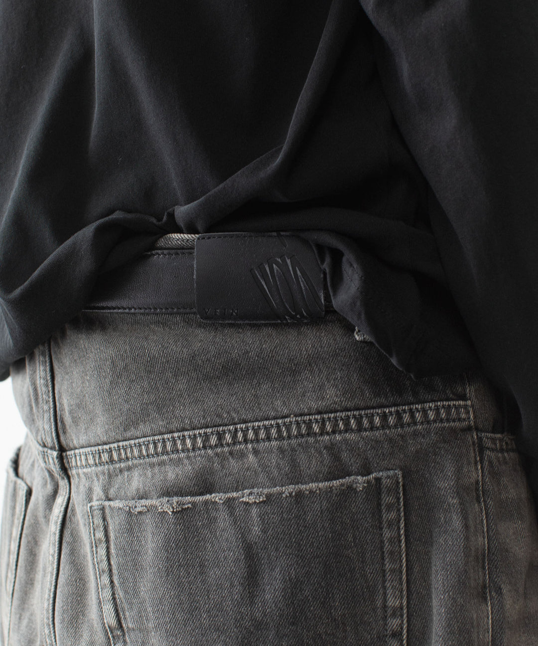 VEIN ヴェインの11OZ DENIM BAGGY JEANS - BLACKの公式通販サイトsession福岡セレクトショップ
