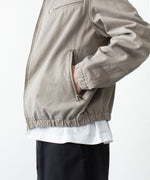画像をギャラリービューアに読み込む, VEIN ヴェインのSULFUR DYED CHINO CLOTH WORK JKT - BEIGEの公式通販サイトsession福岡セレクトショップ
