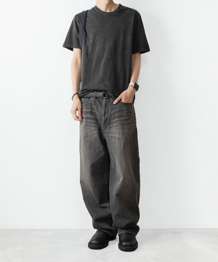 VEIN ヴェインの11OZ DENIM BAGGY JEANS - BLACKの公式通販サイトsession福岡セレクトショップ