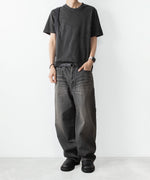 画像をギャラリービューアに読み込む, VEIN ヴェインの11OZ DENIM BAGGY JEANS - BLACKの公式通販サイトsession福岡セレクトショップ
