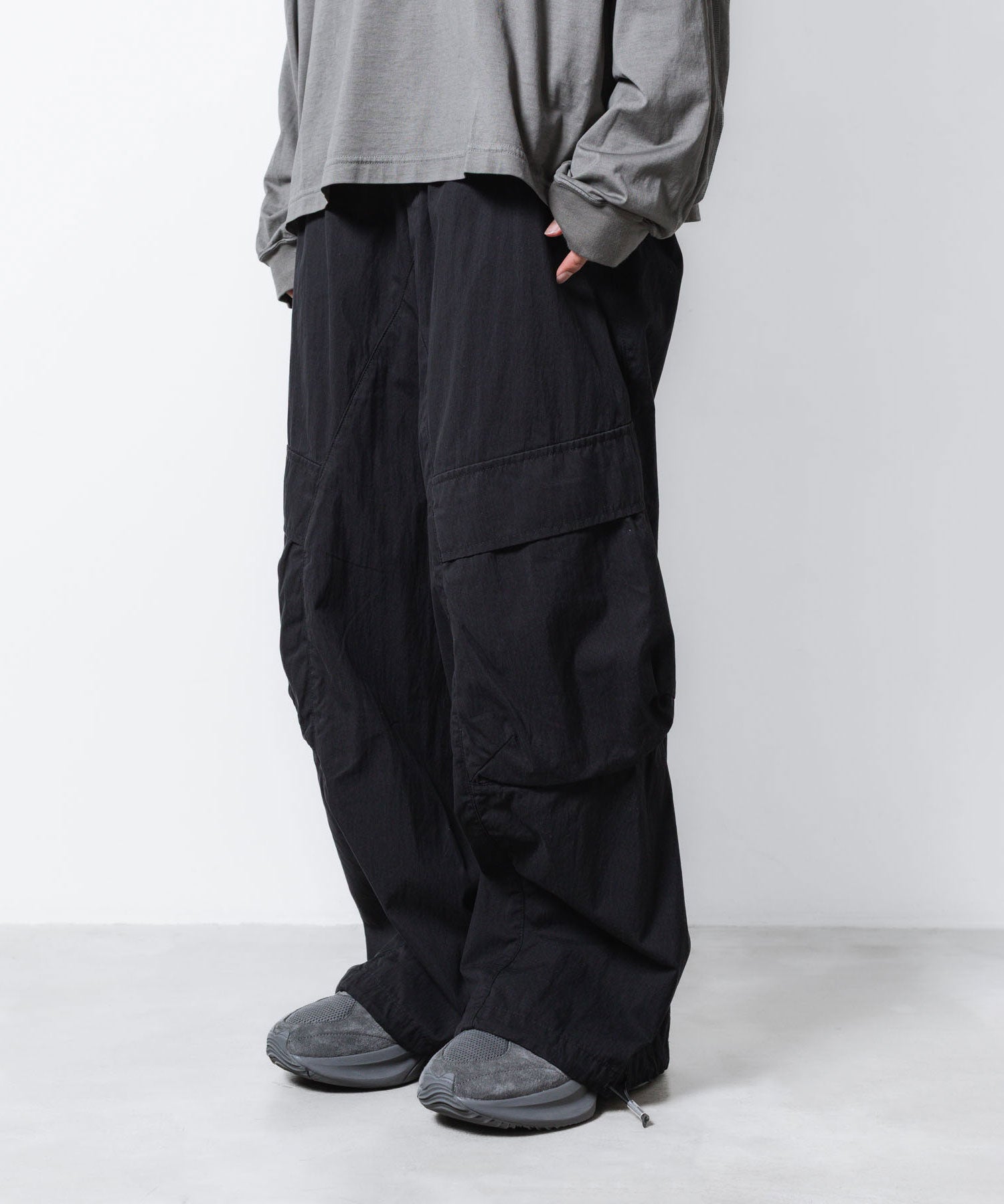 VEIN ヴェインのC/N OX 3D FILED TROUSERS - BLACKの公式通販サイトsession福岡セレクトショップ