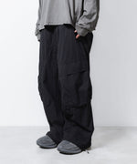 画像をギャラリービューアに読み込む, VEIN ヴェインのC/N OX 3D FILED TROUSERS - BLACKの公式通販サイトsession福岡セレクトショップ
