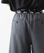 画像をギャラリービューアに読み込む, VEIN ヴェインの3/60 HIGH TWIST WOOL TRO EASY SHORTS - D.GRAYの公式通販サイトsession福岡セレクトショップ
