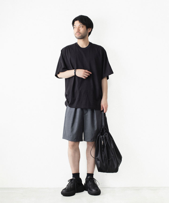 VEIN ヴェインの3/60 HIGH TWIST WOOL TRO EASY SHORTS - D.GRAYの公式通販サイトsession福岡セレクトショップ