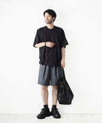 画像をギャラリービューアに読み込む, VEIN ヴェインの3/60 HIGH TWIST WOOL TRO EASY SHORTS - D.GRAYの公式通販サイトsession福岡セレクトショップ
