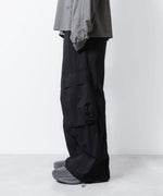 画像をギャラリービューアに読み込む, VEIN ヴェインのC/N OX 3D FILED TROUSERS - BLACKの公式通販サイトsession福岡セレクトショップ
