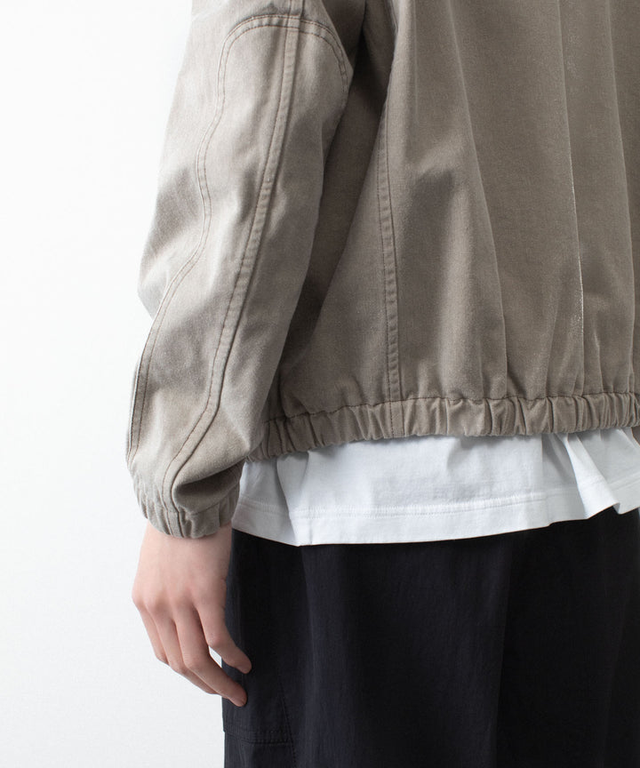 VEIN ヴェインのSULFUR DYED CHINO CLOTH WORK JKT - BEIGEの公式通販サイトsession福岡セレクトショップ