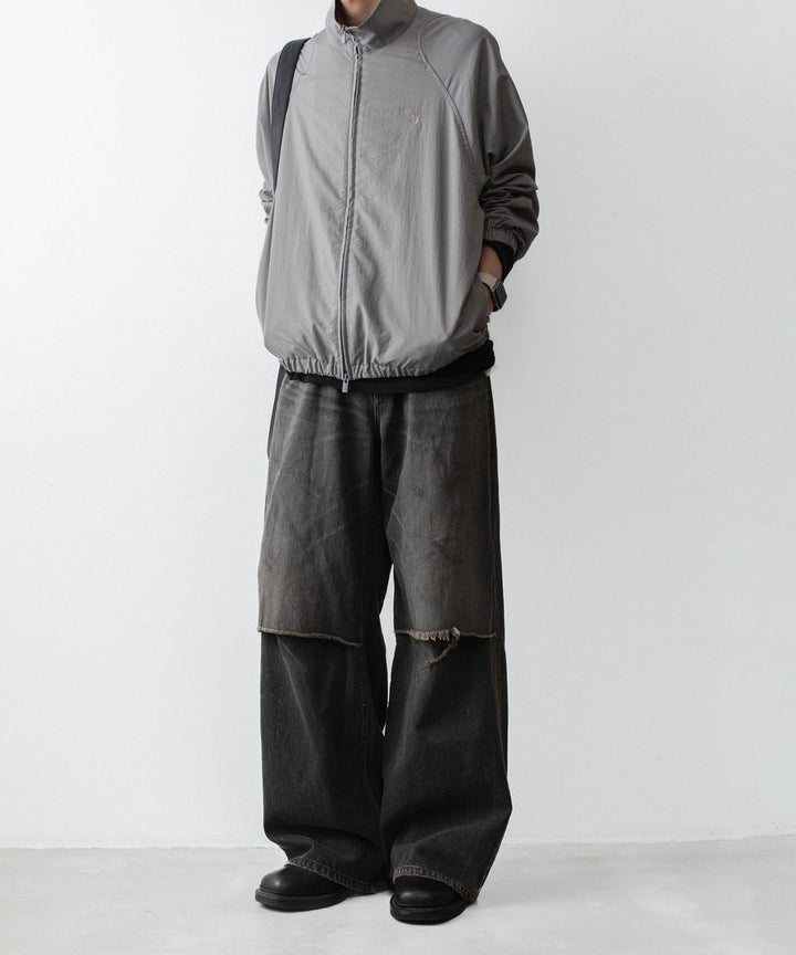 VEIN ヴェインの11OZ DENIM CUT OFF BAGGY JEANS - BLACKの公式通販サイトsession福岡セレクトショップ
