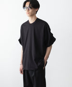画像をギャラリービューアに読み込む, VEIN ヴェインの100/3 SUEDE JERSEY VESSEL S/S TEE - BLACKの公式通販サイトsession福岡セレクトショップ

