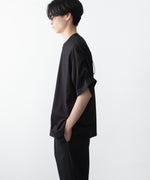 画像をギャラリービューアに読み込む, VEIN ヴェインの100/3 SUEDE JERSEY VESSEL S/S TEE - BLACKの公式通販サイトsession福岡セレクトショップ
