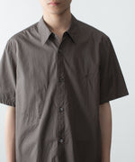 画像をギャラリービューアに読み込む, VEIN ヴェインの140/2 GIZA BROAD S/S SHIRT - L.BROWNの公式通販サイトsession福岡セレクトショップ
