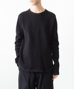 画像をギャラリービューアに読み込む, VEIN ヴェインの30//2 WAFFLE RAGLAN L/S TEE - BLACKの公式通販サイトsession福岡セレクトショップ
