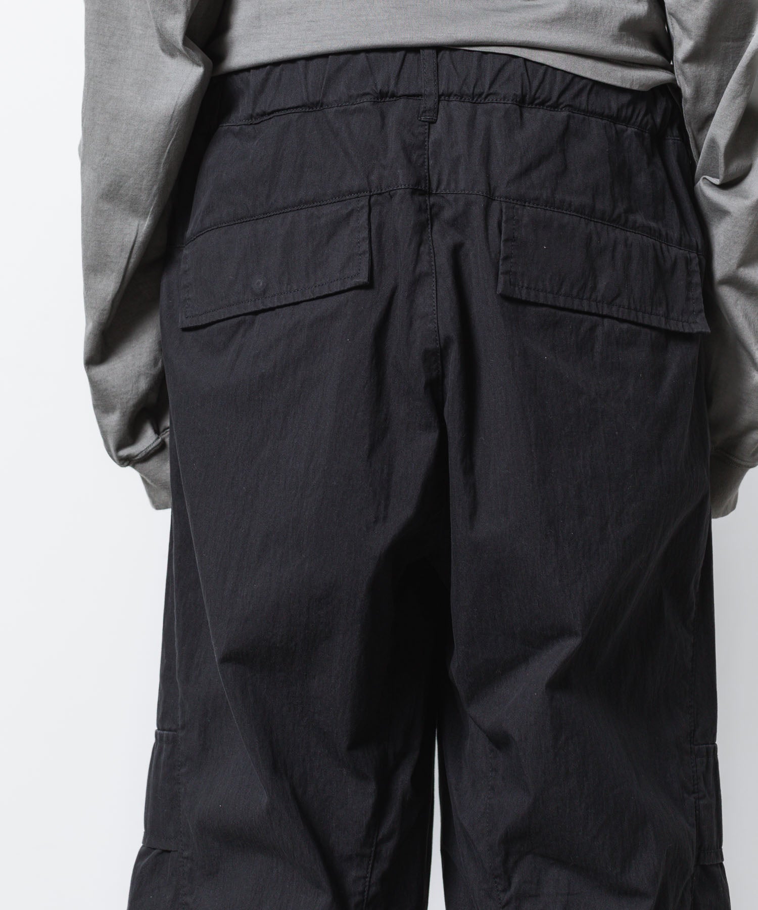 VEIN ヴェインのC/N OX 3D FILED TROUSERS - BLACKの公式通販サイトsession福岡セレクトショップ
