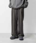 画像をギャラリービューアに読み込む, VEIN ヴェインのFINE TERRY EASY WIDE TROUSERS - GRAYの公式通販サイトsession福岡セレクトショップ
