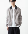 【 VEIN 】SULFUR DYED CHINO CLOTH WORK JKT - KHAKI GRAY