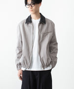 画像をギャラリービューアに読み込む, VEIN ヴェインのSULFUR DYED CHINO CLOTH WORK JKT - KHAKI GRAYの公式通販サイトsession福岡セレクトショップ
