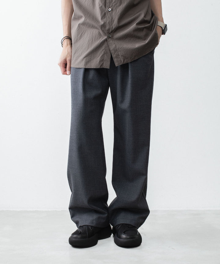 VEIN ヴェインの3/60 HIGH TWIST WOOL TRO EASY TROUSERS - D.GRAYの公式通販サイトsession福岡セレクトショップ