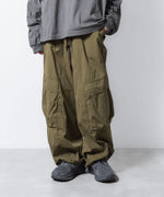 画像をギャラリービューアに読み込む, VEIN ヴェインのC/N OX 3D FILED TROUSERS - KHAKIの公式通販サイトsession福岡セレクトショップ
