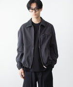 画像をギャラリービューアに読み込む, VEIN ヴェインのSULFUR DYED CHINO CLOTH WORK JKT - BLACKの公式通販サイトsession福岡セレクトショップ
