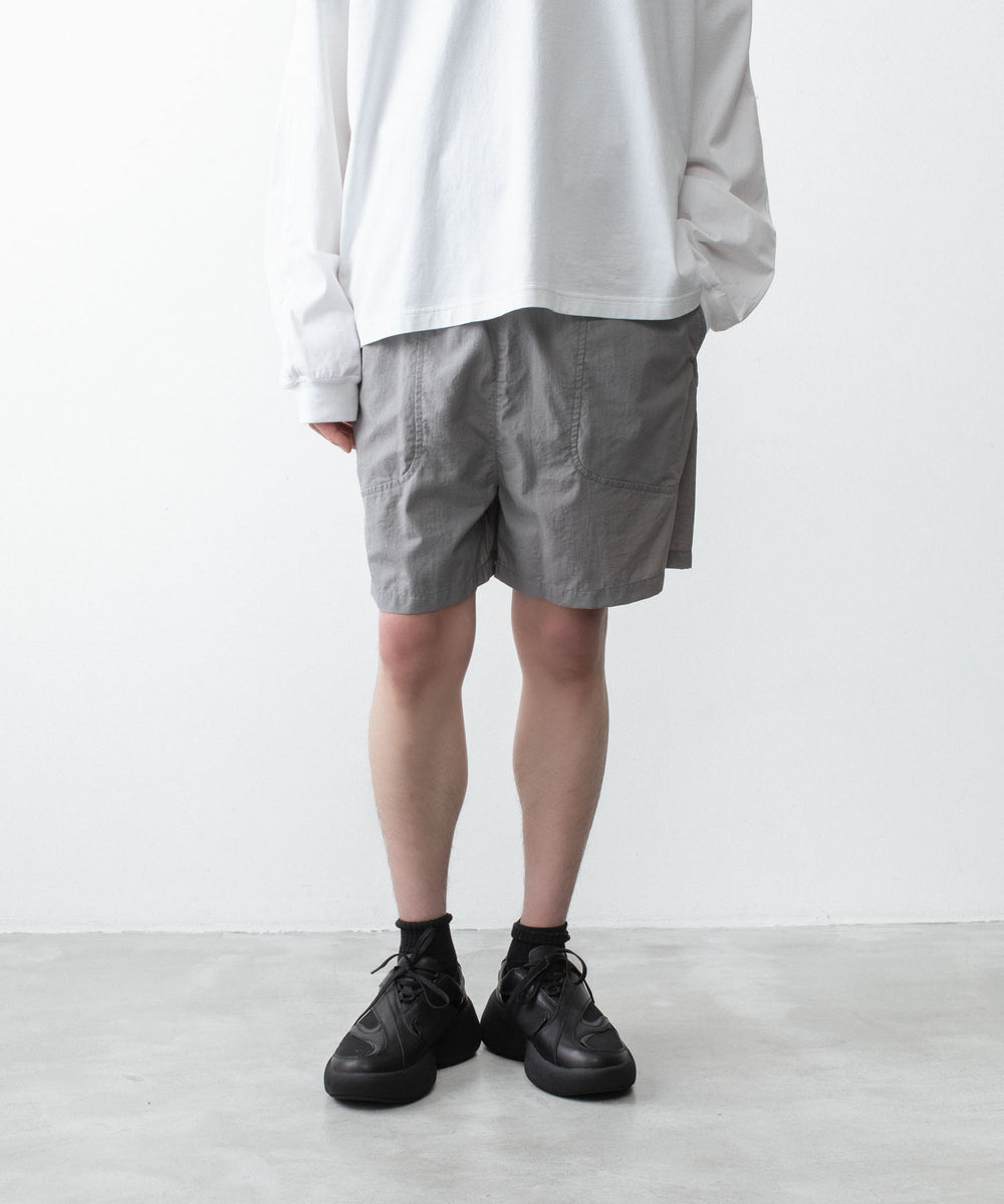 VEIN ヴェインのPIGMENT DYED NY WEATHER SHORTS - L.GRAYの公式通販サイトsession福岡セレクトショップ