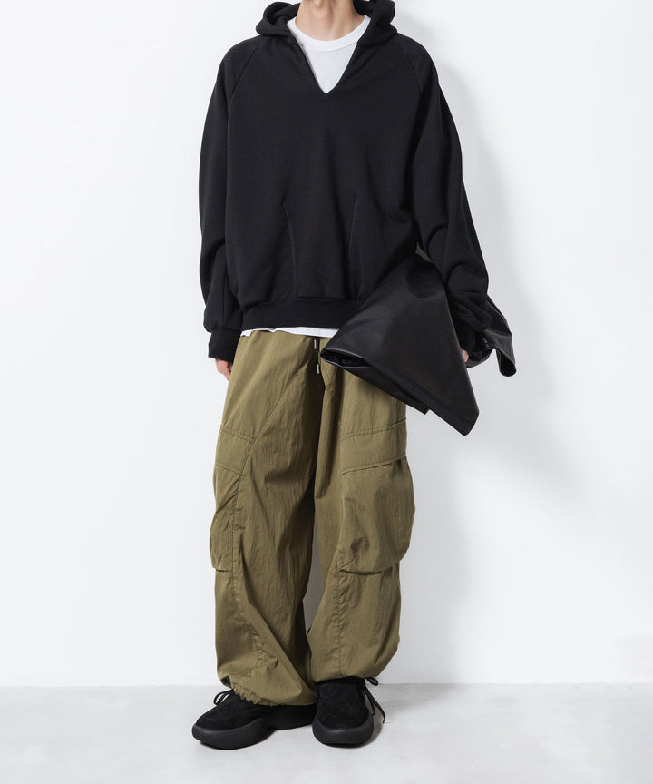 VEIN ヴェインのJUMBERCA TERRY SLIT HOODIE - BLACKの公式通販サイトsession福岡セレクトショップ