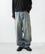画像をギャラリービューアに読み込む, VEIN ヴェインの11OZ DENIM BAGGY JEANS - L.NAVYの公式通販サイトsession福岡セレクトショップ
