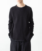 画像をギャラリービューアに読み込む, VEIN ヴェインの30//2 WAFFLE RAGLAN L/S TEE - BLACKの公式通販サイトsession福岡セレクトショップ
