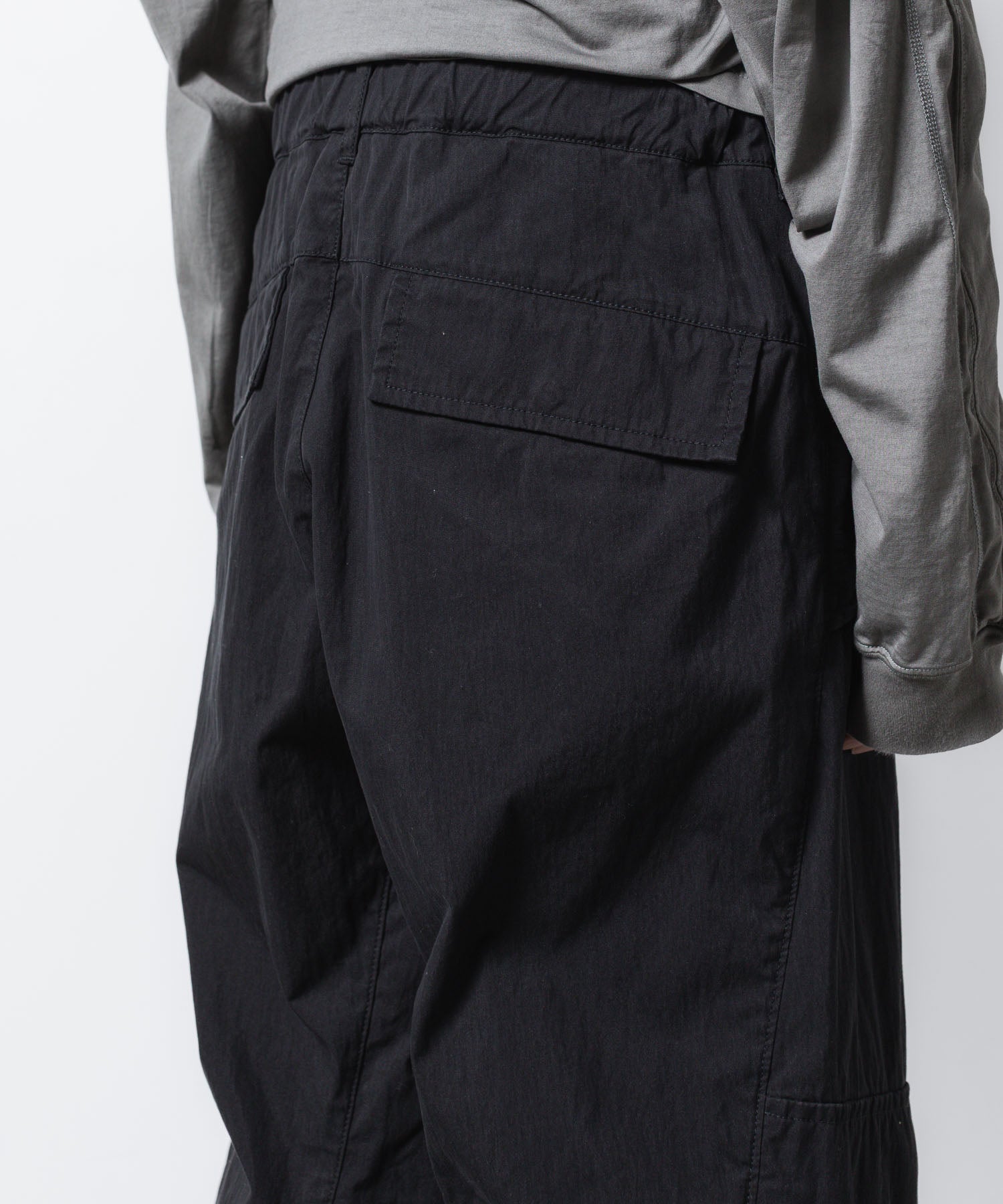 VEIN ヴェインのC/N OX 3D FILED TROUSERS - BLACKの公式通販サイトsession福岡セレクトショップ