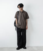 画像をギャラリービューアに読み込む, VEIN ヴェインの140/2 GIZA BROAD S/S SHIRT - L.BROWNの公式通販サイトsession福岡セレクトショップ
