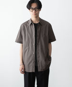 画像をギャラリービューアに読み込む, VEIN ヴェインの140/2 GIZA BROAD S/S SHIRT - L.BROWNの公式通販サイトsession福岡セレクトショップ
