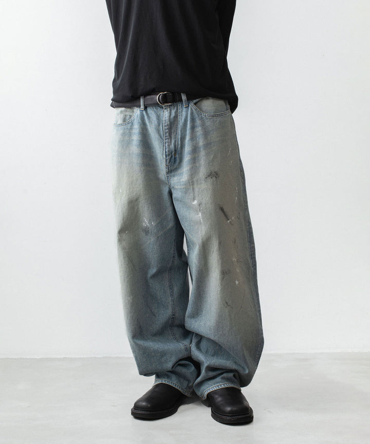 VEIN ヴェインの11OZ DENIM BAGGY JEANS - L.NAVYの公式通販サイトsession福岡セレクトショップ