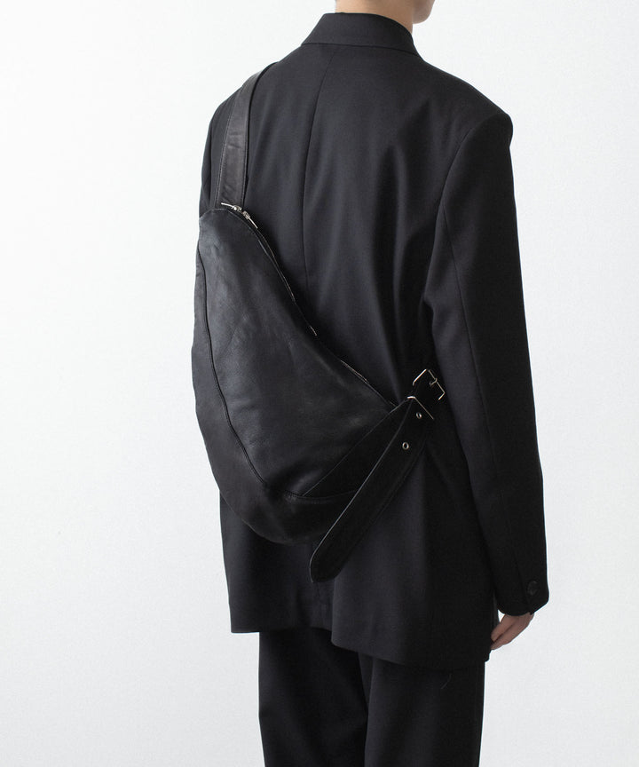 VEIN ヴェインのGOAT LEATHER SHOULDER BAG - BLACKの公式通販サイトsession福岡セレクトショップ