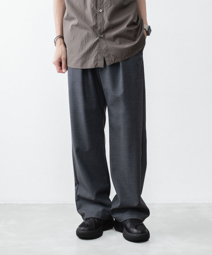 VEIN ヴェインの3/60 HIGH TWIST WOOL TRO EASY TROUSERS - D.GRAYの公式通販サイトsession福岡セレクトショップ