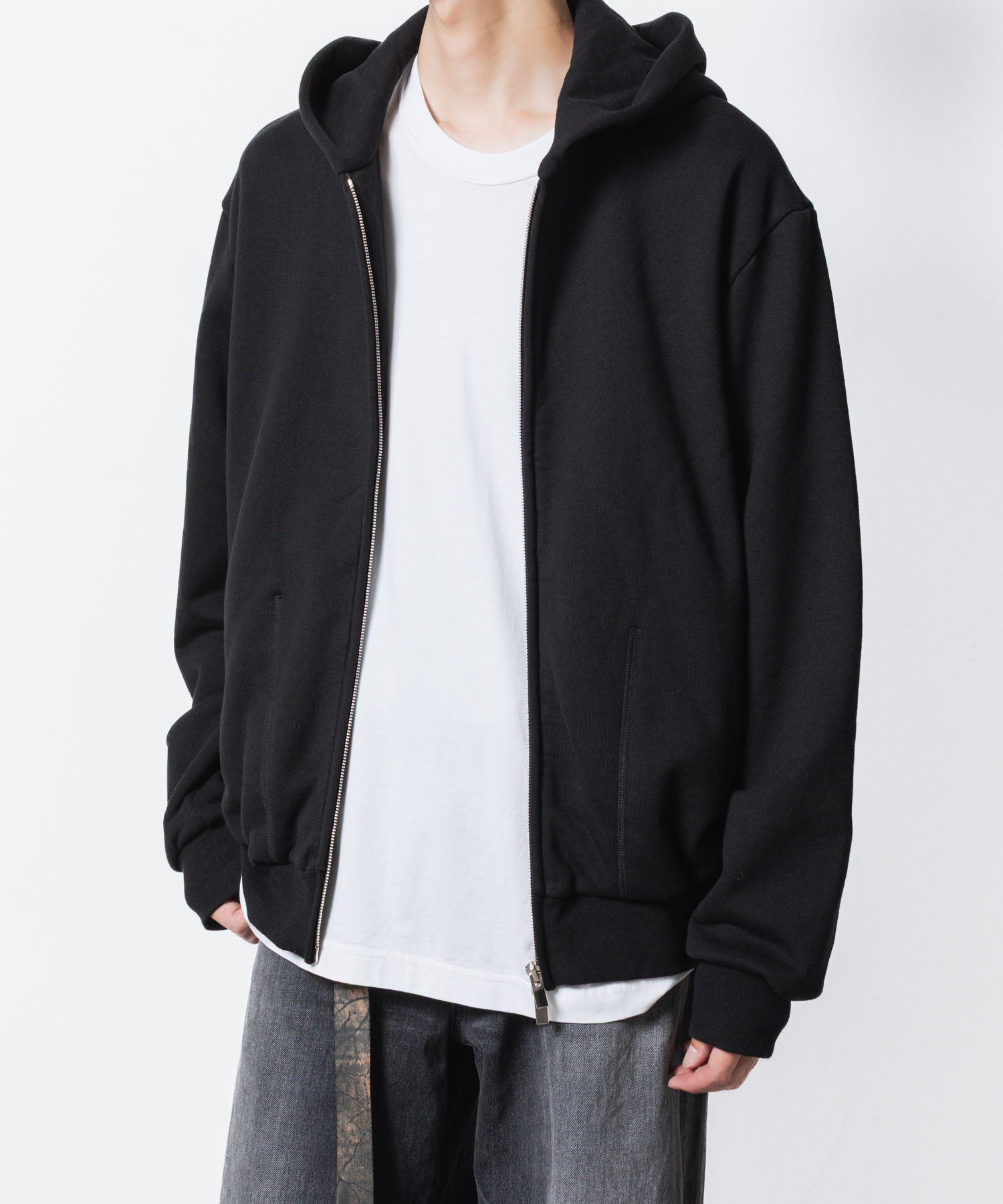 VEIN ヴェインのJUMBERCA TERRY ZIP UP HOODIE - BLACKの公式通販サイトsession福岡セレクトショップ