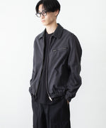 画像をギャラリービューアに読み込む, VEIN ヴェインのSULFUR DYED CHINO CLOTH WORK JKT - BLACKの公式通販サイトsession福岡セレクトショップ
