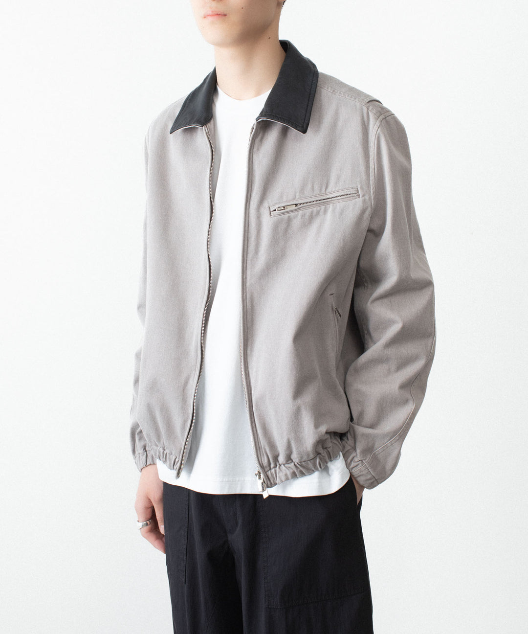 VEIN ヴェインのSULFUR DYED CHINO CLOTH WORK JKT - KHAKI GRAYの公式通販サイトsession福岡セレクトショップ