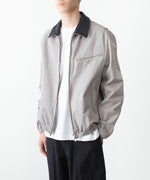 画像をギャラリービューアに読み込む, VEIN ヴェインのSULFUR DYED CHINO CLOTH WORK JKT - KHAKI GRAYの公式通販サイトsession福岡セレクトショップ
