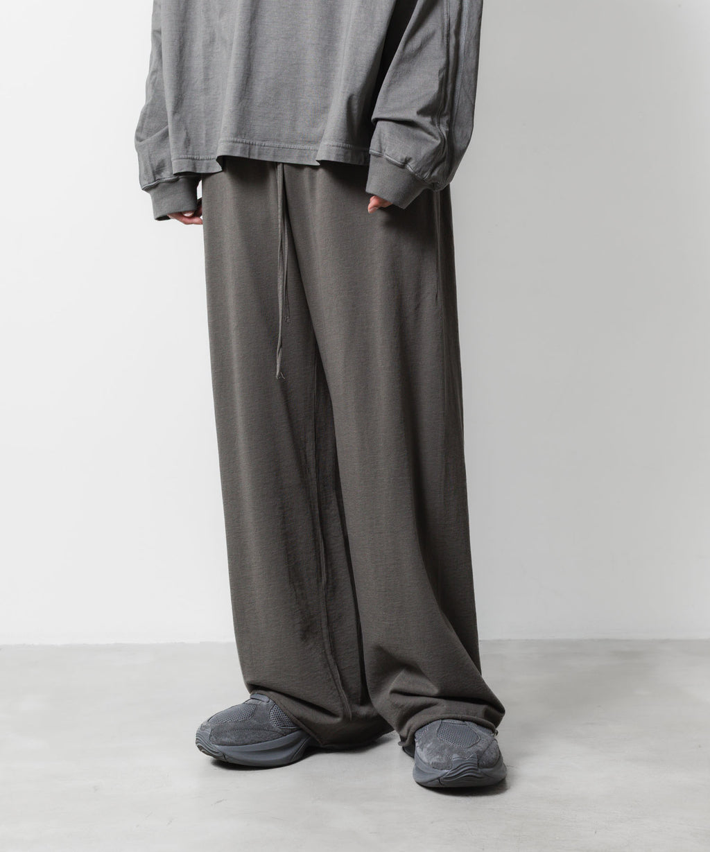 VEIN ヴェインのFINE TERRY EASY WIDE TROUSERS - GRAYの公式通販サイトsession福岡セレクトショップ