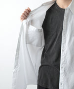 画像をギャラリービューアに読み込む, VEIN ヴェインの140/2 GIZA BROAD S/S SHIRT - WHITEの公式通販サイトsession福岡セレクトショップ
