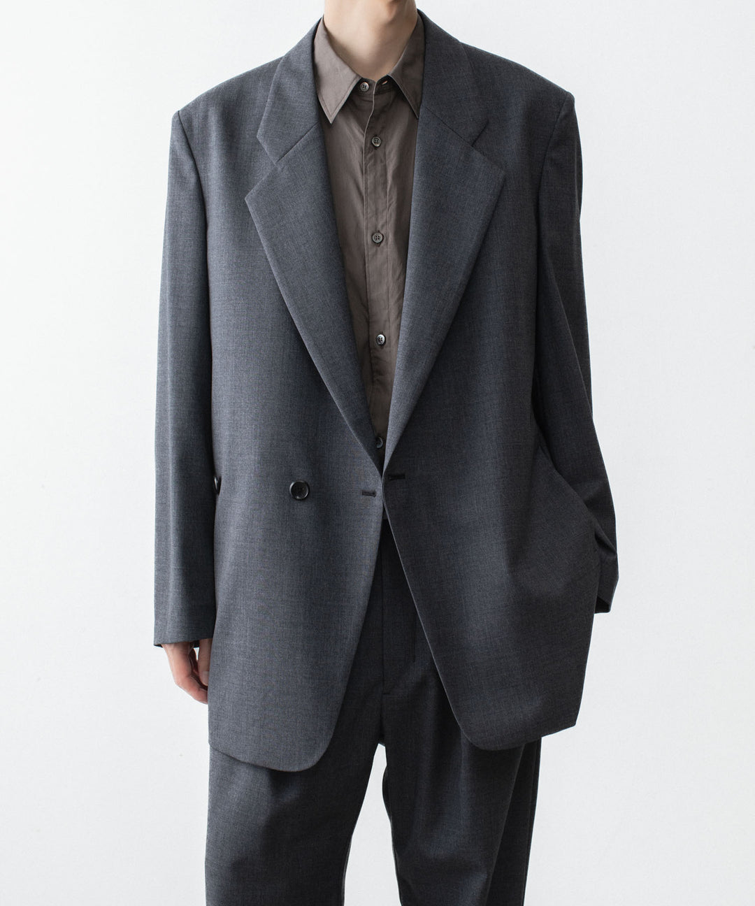 VEIN ヴェインの3/60 HIGH TWIST WOOL TRO OVER JKT - D.GRAYの公式通販サイトsession福岡セレクトショップ