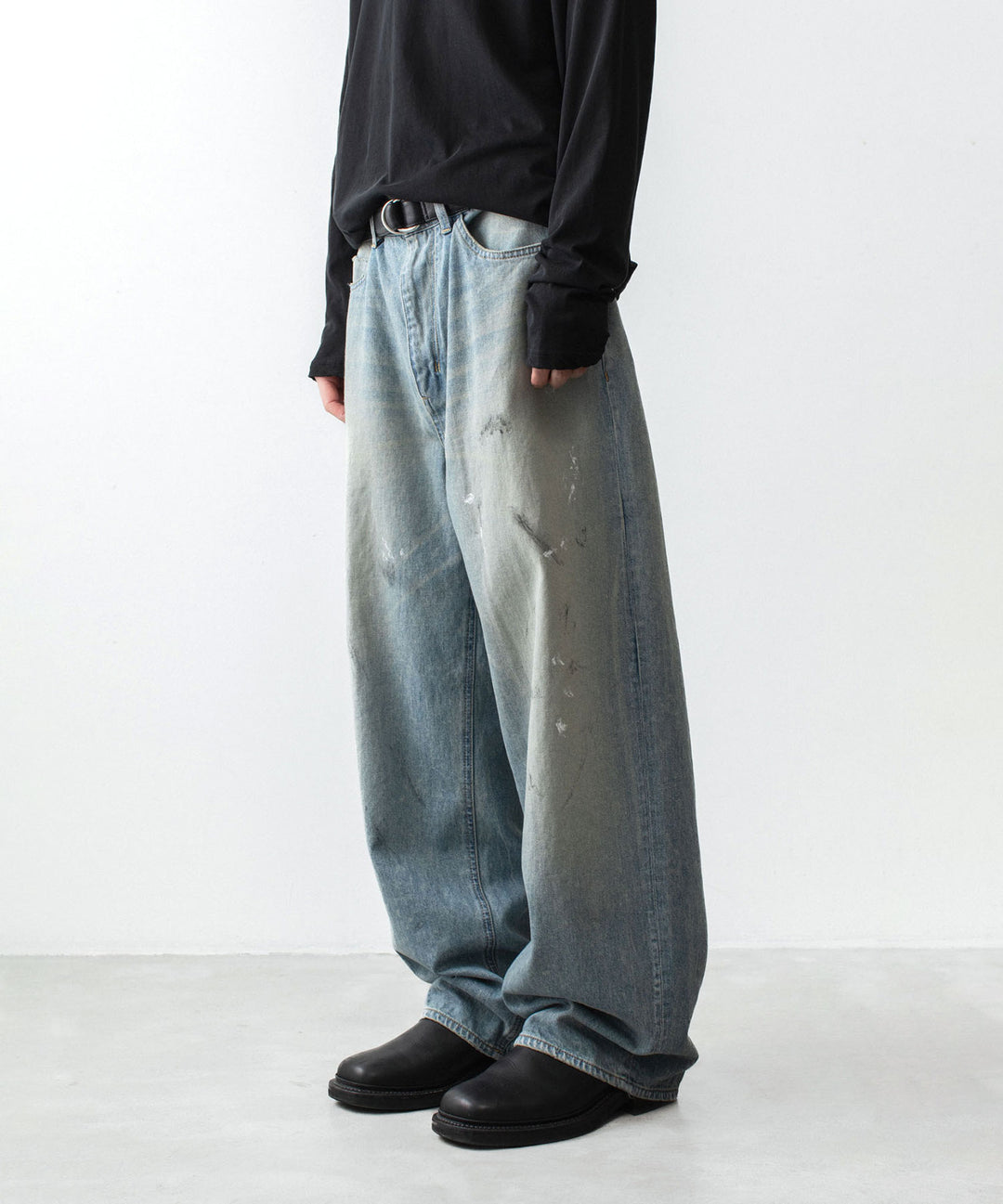 VEIN ヴェインの11OZ DENIM BAGGY JEANS - L.NAVYの公式通販サイトsession福岡セレクトショップ