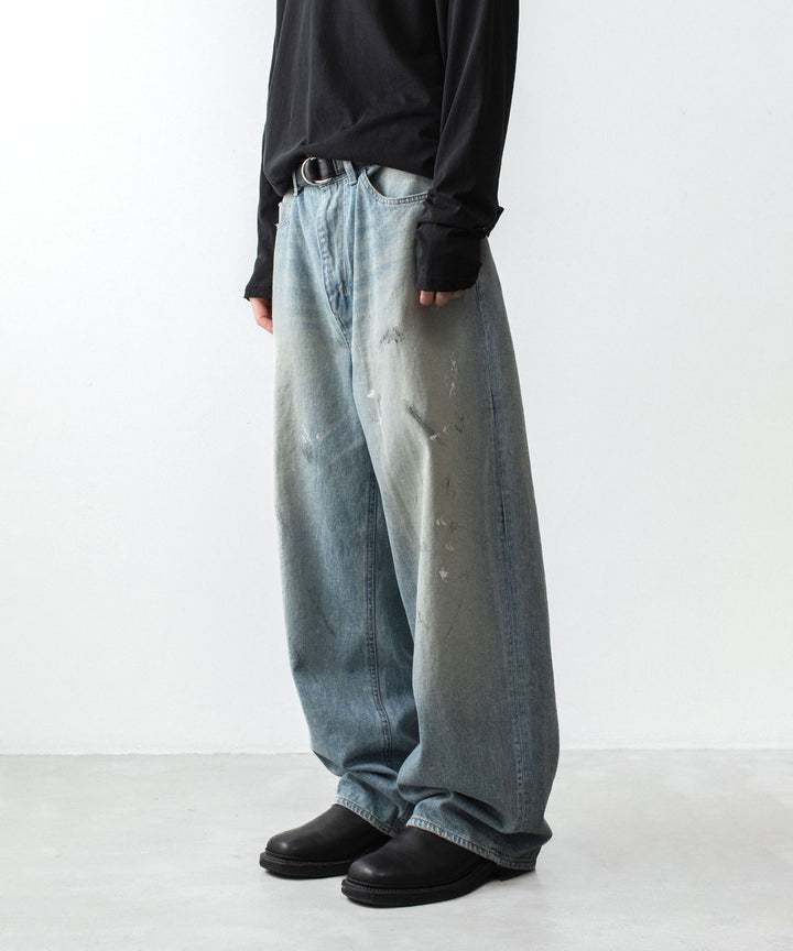 VEIN ヴェインの11OZ DENIM BAGGY JEANS - L.NAVYの公式通販サイトsession福岡セレクトショップ