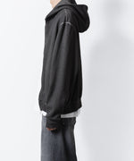 画像をギャラリービューアに読み込む, VEIN ヴェインのJUMBERCA TERRY COLD DYED ZIP UP HOODIE - GRAYの公式通販サイトsession福岡セレクトショップ
