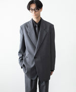画像をギャラリービューアに読み込む, VEIN ヴェインの3/60 HIGH TWIST WOOL TRO OVER JKT - D.GRAYの公式通販サイトsession福岡セレクトショップ
