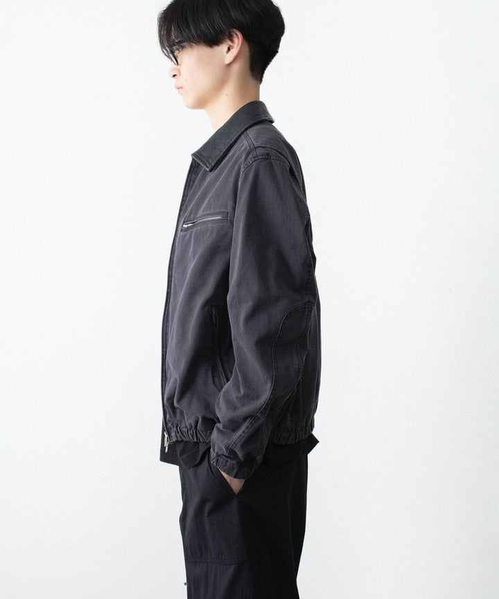 VEIN ヴェインのSULFUR DYED CHINO CLOTH WORK JKT - BLACKの公式通販サイトsession福岡セレクトショップ