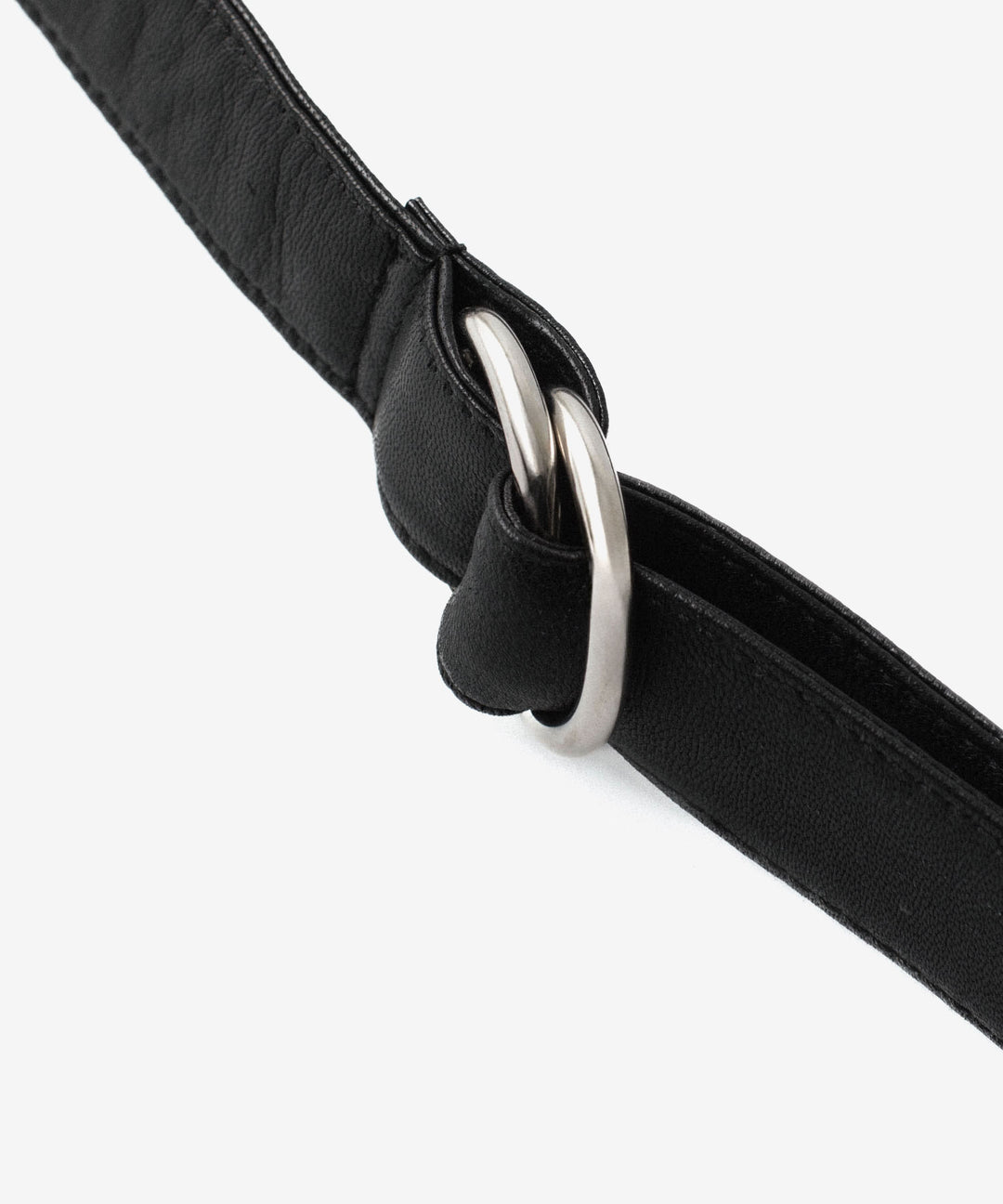 VEIN ヴェインのGOAT LEATHER RING BELT - BLACKの公式通販サイトsession福岡セレクトショップ