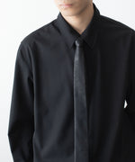 画像をギャラリービューアに読み込む, VEIN ヴェインのSYNTHETIC LEATHER NARROW TIE - BLACKの公式通販サイトsession福岡セレクトショップ
