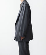 画像をギャラリービューアに読み込む, VEIN ヴェインの3/60 HIGH TWIST WOOL TRO OVER JKT - D.GRAYの公式通販サイトsession福岡セレクトショップ
